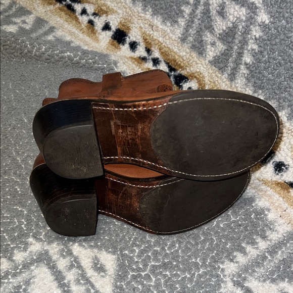 Frye brown leather ankle boots - Picture 8 of 10